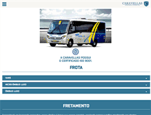 Tablet Screenshot of caravellas.com.br